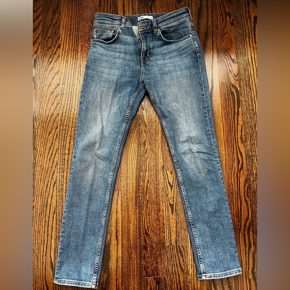 Men’s Zara straight denim